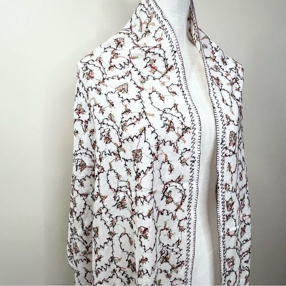 Hand Embroidered Shawl/Pashmina/Scarf/Wrap - Picture 2 of 13